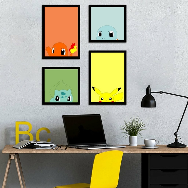 Papel de Parede Autocolante Decorativo Pokemon