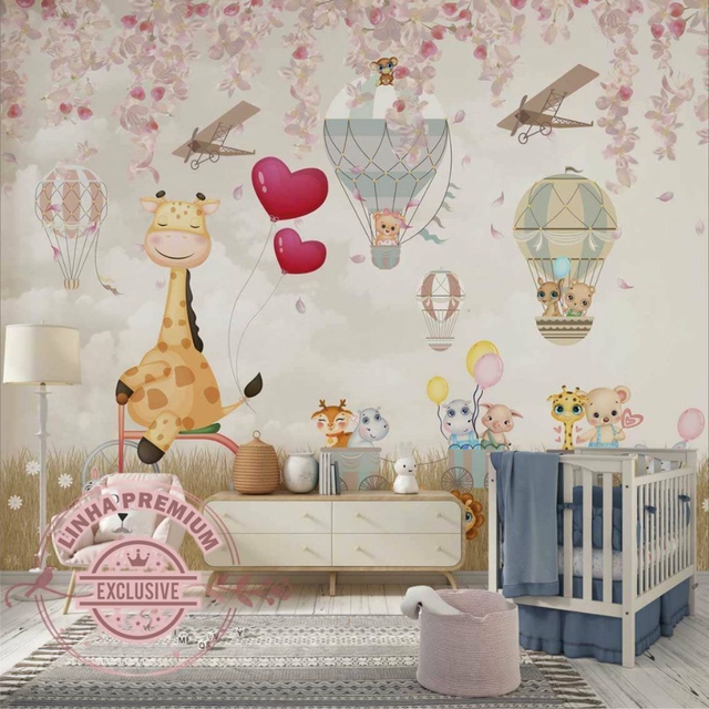 Faixa Decorativa Infantil Xadrez Rosa - Modelo Exclusivo