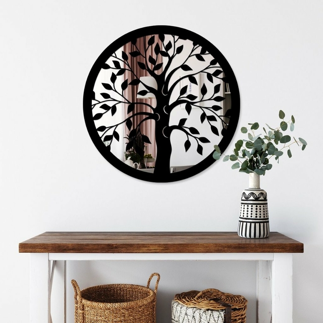 Quadro Decorativo Espelhado Árvore da Vida