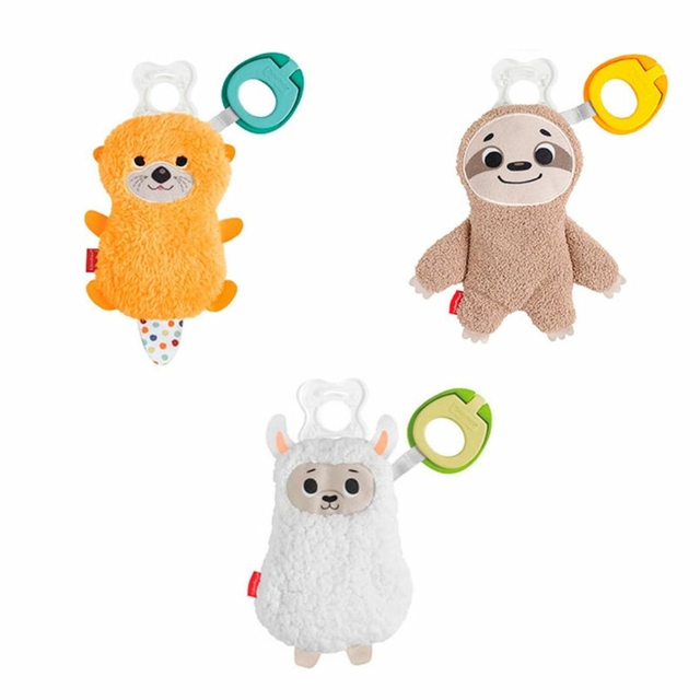 Fisher-Price Clip Porta-Chupeta Animais Sensoriais Lontra Mattel em  Promoção é no Buscapé