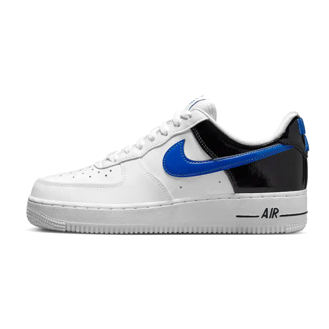 Nike air force hotsell 1 black shiny