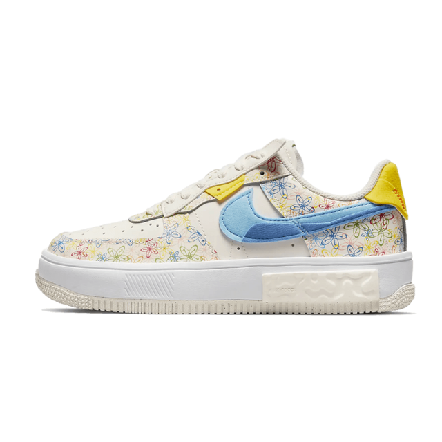 Nike air force one flowers hot sale