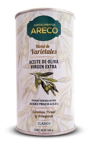 Areco - Oliva Virgen Extra - Vidrio 500 ml