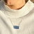 Cianita Azul colar moldura de prata curto - comprar online