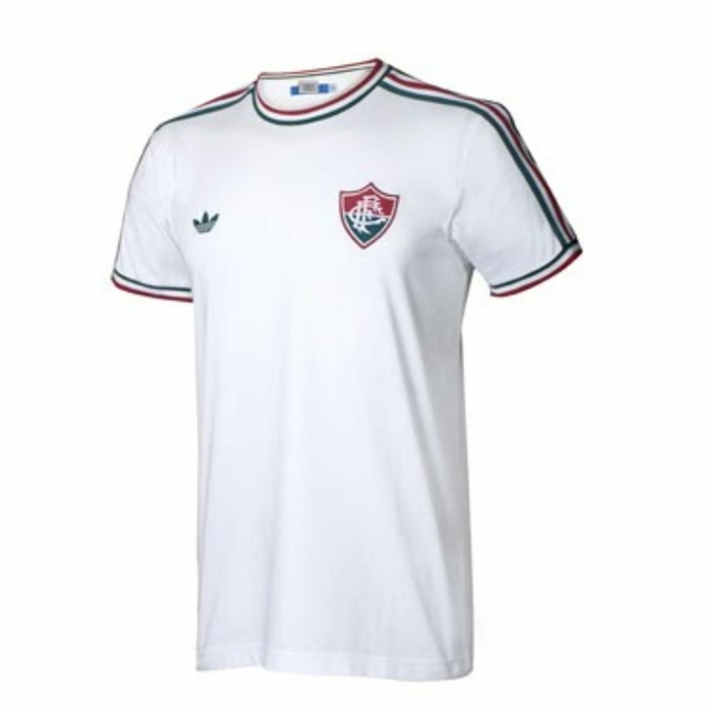 Camisa Fluminense Retrô 2014/2015 Torcedor Adidas Masculina - Branco