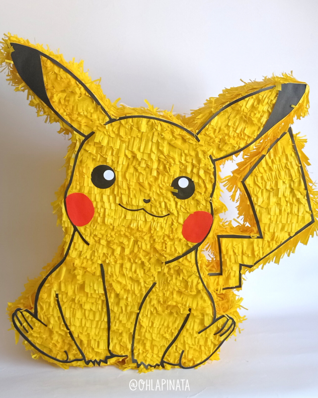 Piñata Pikachu Pokemón - Comprar en oh la piñata