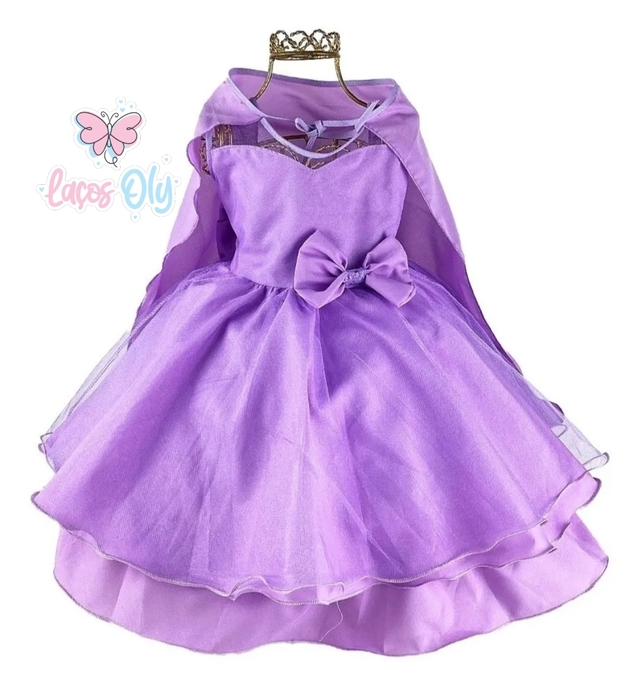 Vestido Princesinha Sofia - Comprar em Sempre Shopp