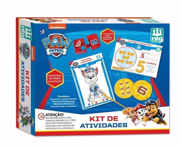 KIT de Atividades Patrulha Canina - Divertidamente