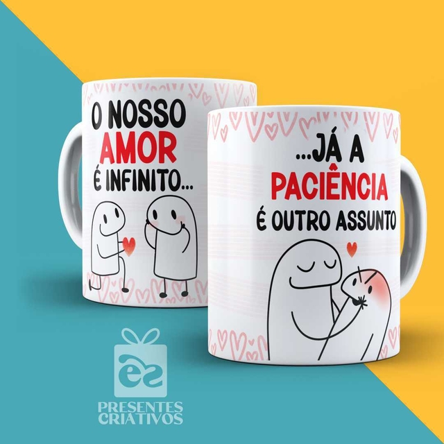 Caneca Flork meme/ Alça de coração / presente de aniversário / você já tem  30