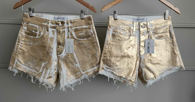 Short con online brillos