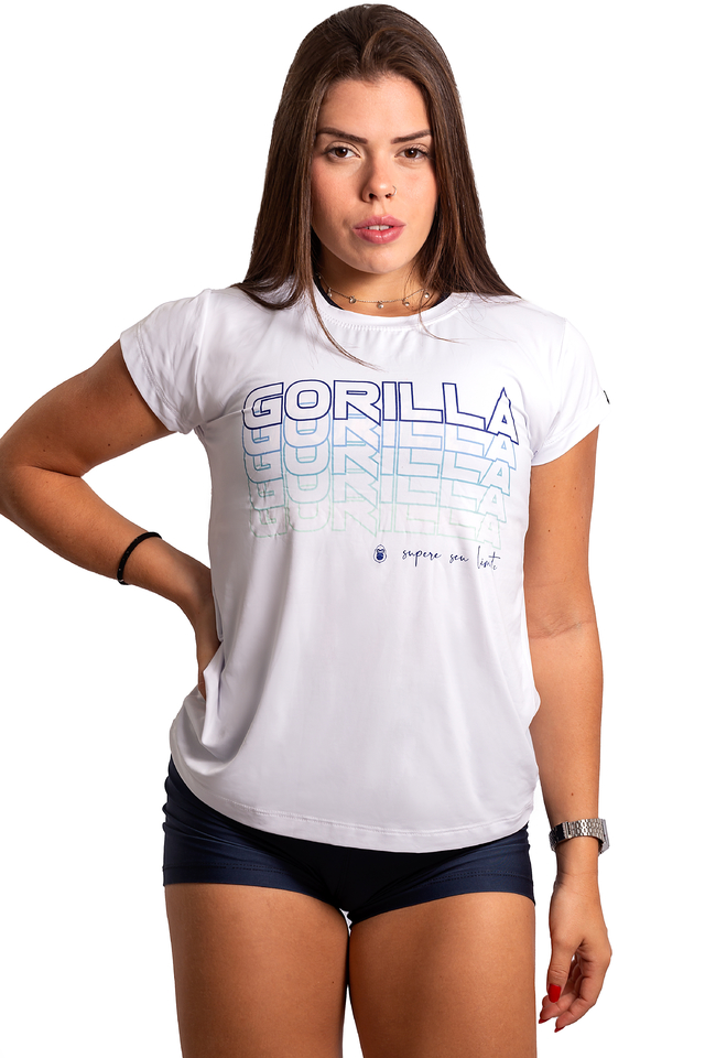 Camiseta Treino Feminina Gorilla 3D - Gorilla Fit