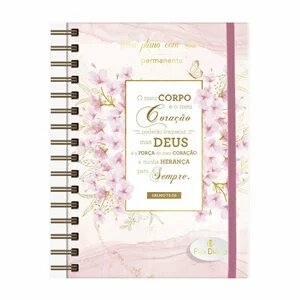 Planner Permanente Pão Diário Meu Plano Com Deus Infinitamente Mais