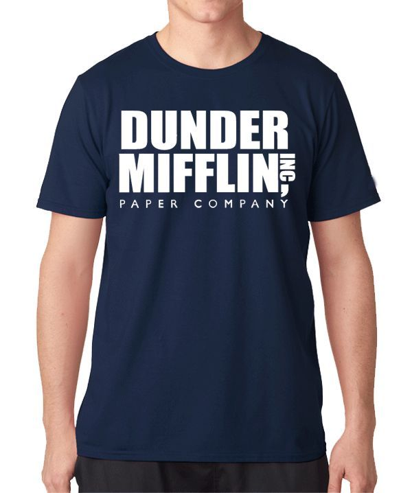 Camiseta Dunder Mifflin Branca The Office