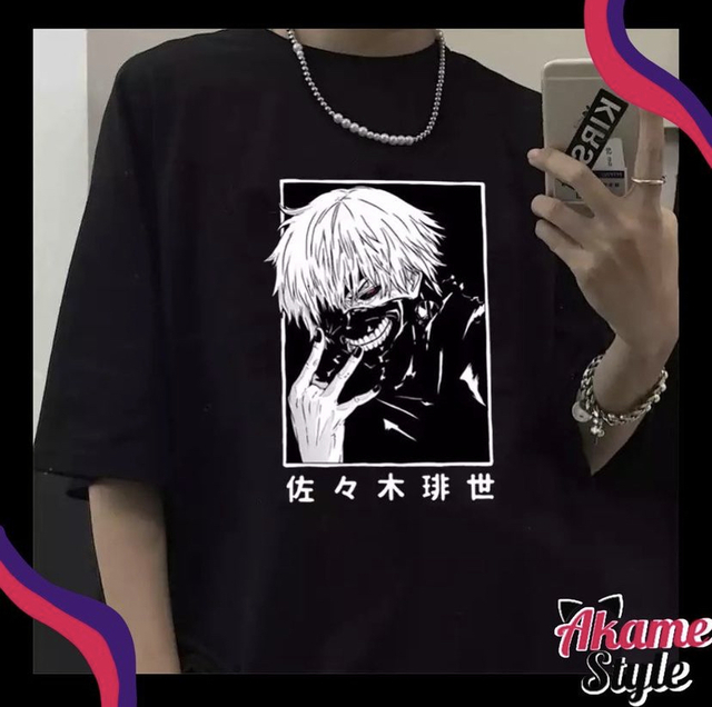 Camiseta Kaneki Tokyo Ghoul