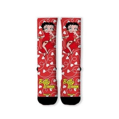 Meia Divertida e Colorida - Betty Boop - comprar online