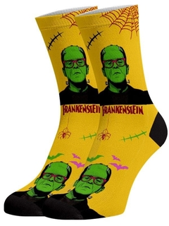 Meia Divertida e Colorida - Frankenstein