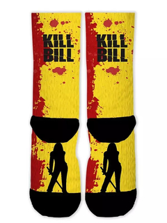 Meia Divertida e Colorida - Kill Bill na internet