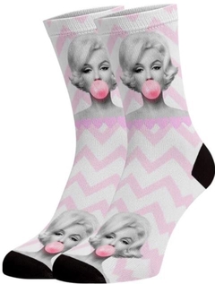Meia Divertida e Colorida - Marilyn Monroe