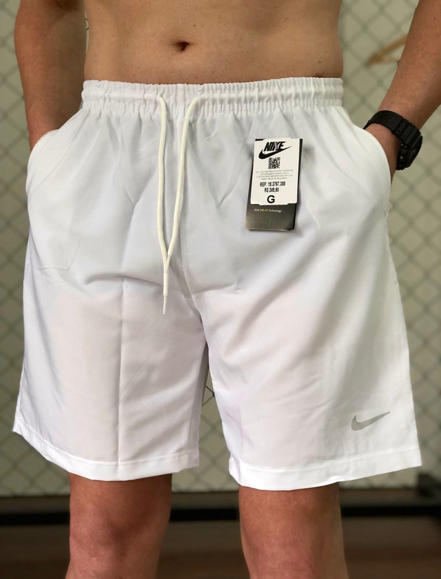 All white hotsell nike shorts