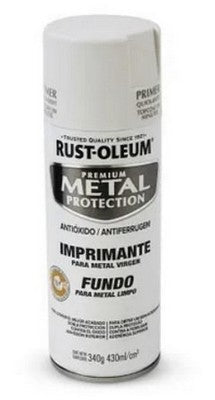 Pintura spray 430 ml Premium metal protection negro mate Rust