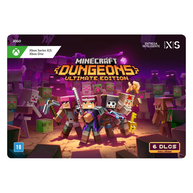 Jogo Minecraft Dungeons: Ultimate Edition - Xbox One / Series