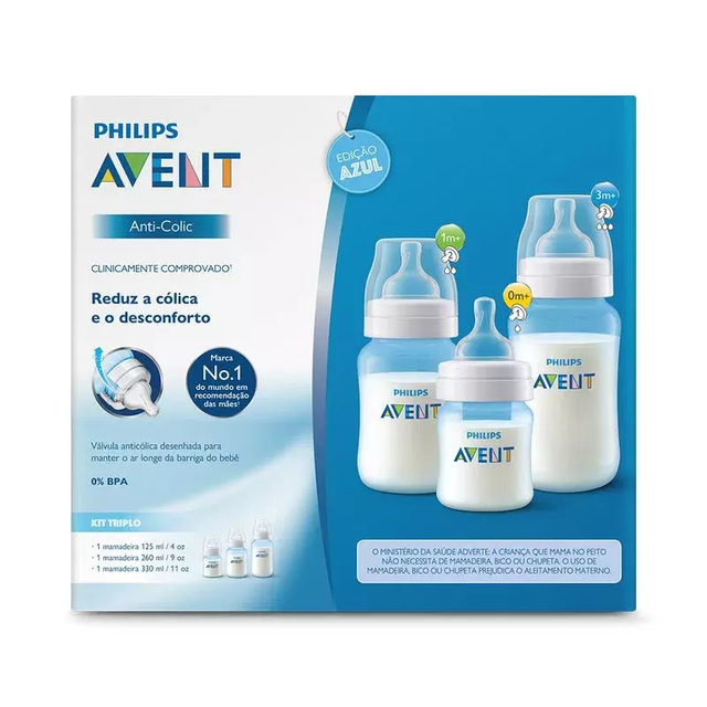 Avent anti colic bottle biberon anticolica 260ml - Para-Farmacia