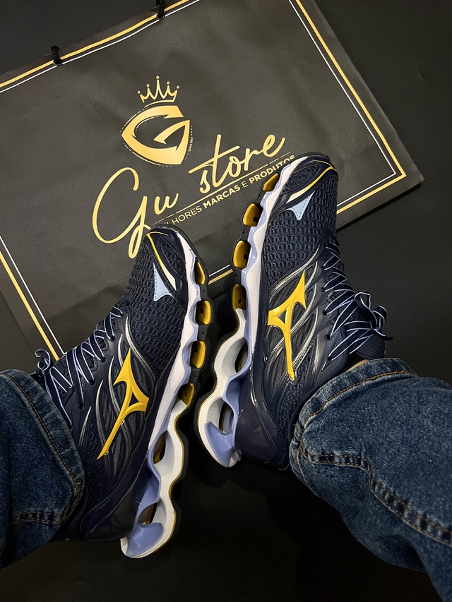 Mizuno Prophecy 11S Azul Amarelo Gu Store