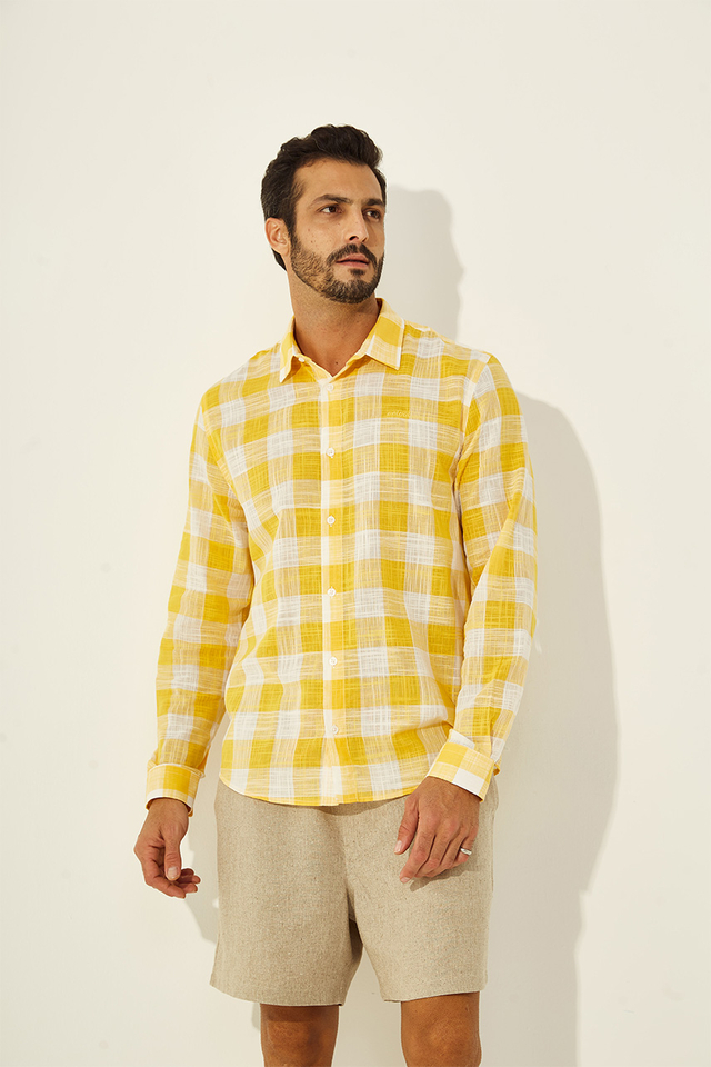 Camisa Xadrez Relax - Comprar em Colcci Campos