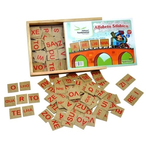 Alfabeto,Silábico, - Brinquedos E Jogos Pedagógicos e Educativos