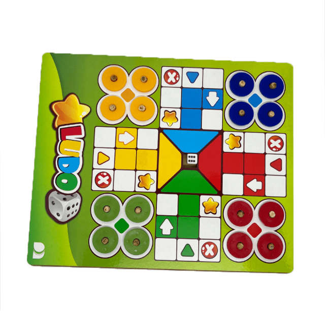 Jogo Ludo tabuleiro MDF 30x30 cm - Pais e Filhos - Jogos de Tabuleiro -  Magazine Luiza