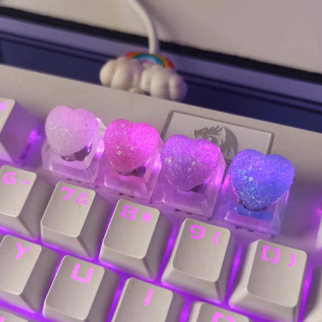 Squishy mochi keycaps! : r/keycaps