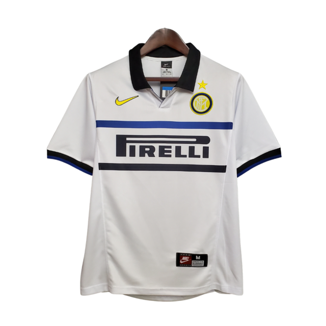 Camisa Retrô da Inter de Milão Away 98/99 Masculina Nike - Branca