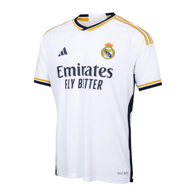 Camisa do Real Madrid I 23/24 (2023) Adidas Masculina - Branca
