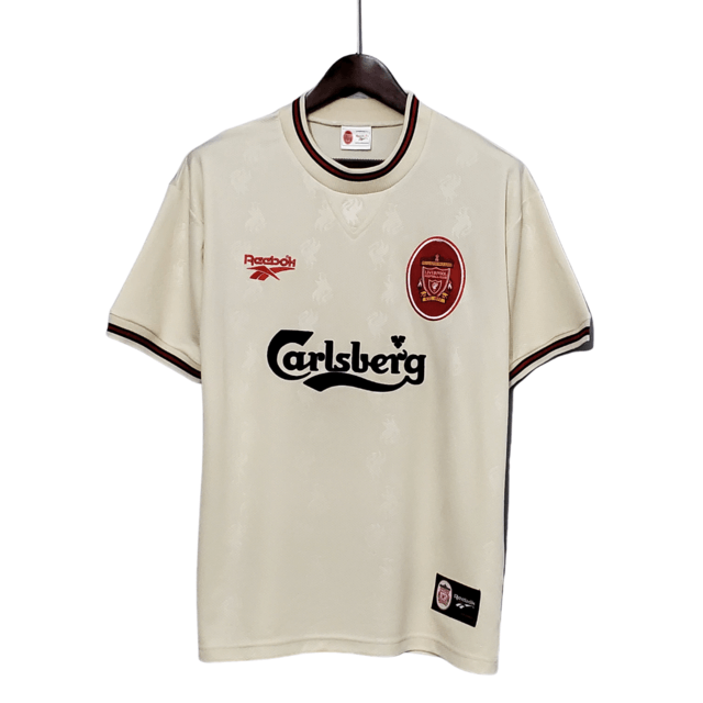Camisa Liverpool Retrô Away 96/97 - A partir de $219,90 - Frete grát