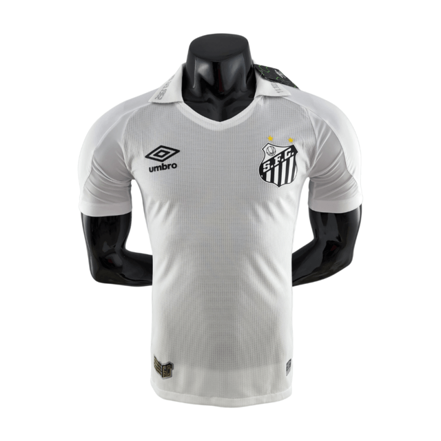 Camisa do Santos I 22/23 Jogador Umbro Masculina - Branca