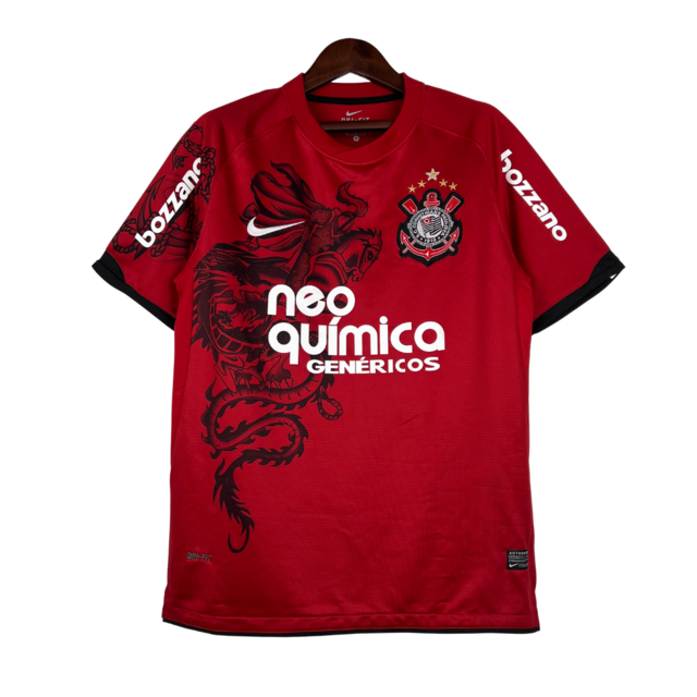 Camisa do Retrô Corinthians III 11/12 Torcedor Nike Masculina - Gren