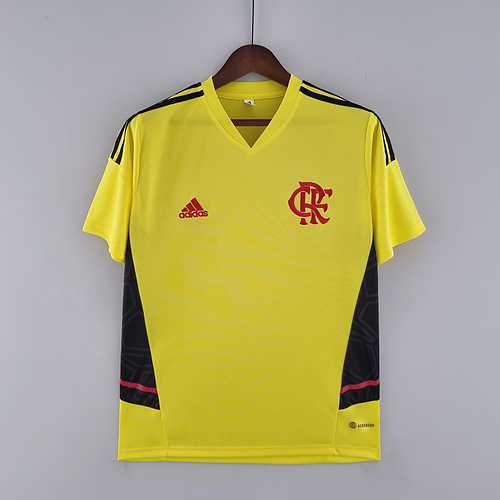 Camisa Flamengo Treino 22/23 Masculina - Amarela