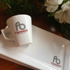 Xícara Café Plateau White com Pires 65ml Personalizada (logo 1 ou 2 cores-2x)