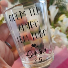 Copo Americano Personalizado 190ml (arte na cor preta 1 face)