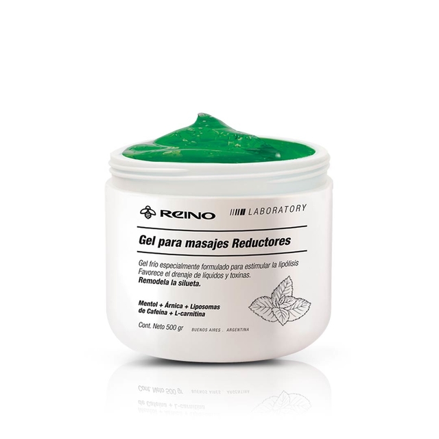Gel para masajes reductores Cosmetica profesional