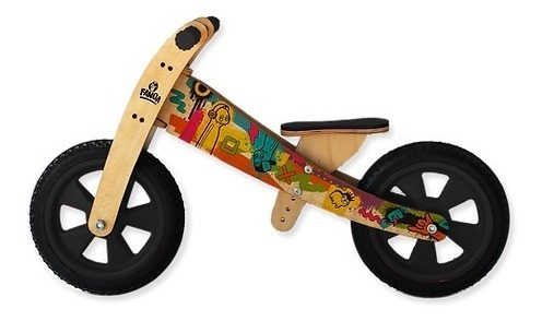 Bicicleta Sin Pedales Camicleta Madera Infantil Equilibrio