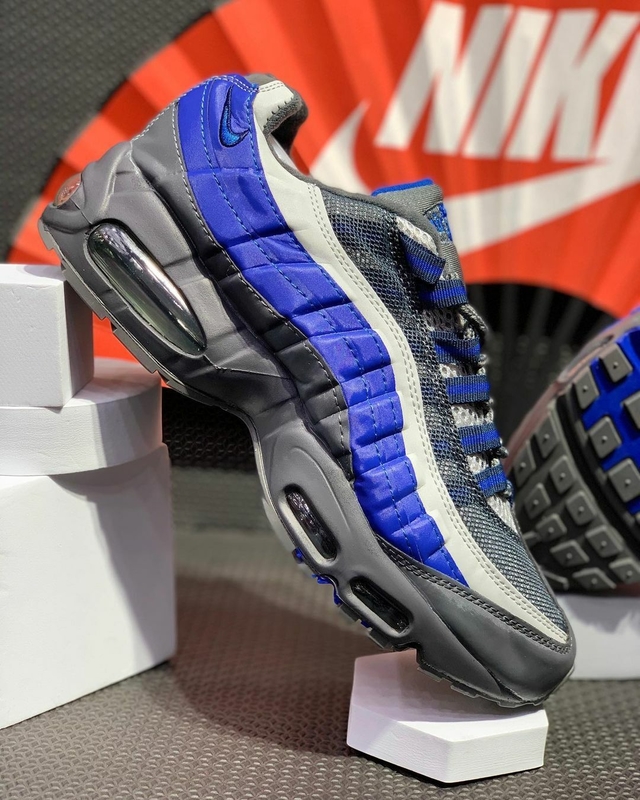 NIKE AIR MAX 95 CINZA E AZUL Comprar em RL STORE