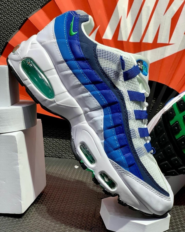 NIKE AIR MAX 95 - BRANCO E AZUL - Comprar em RL STORE