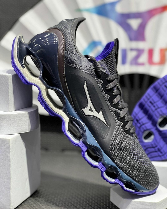 Mizuno prophecy 6 discount cinza e roxo