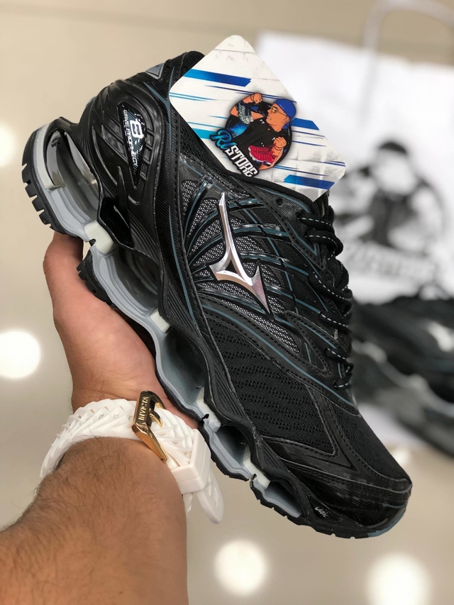 Mizuno pro 8 preto e cinza discount