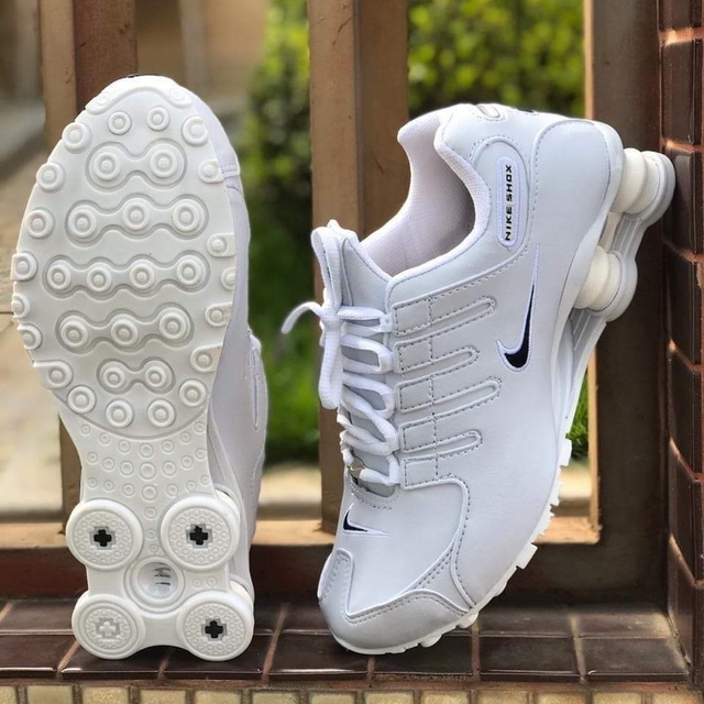 NIKE SHOX NZ 4 MOLAS - BRANCO - Comprar em RL STORE