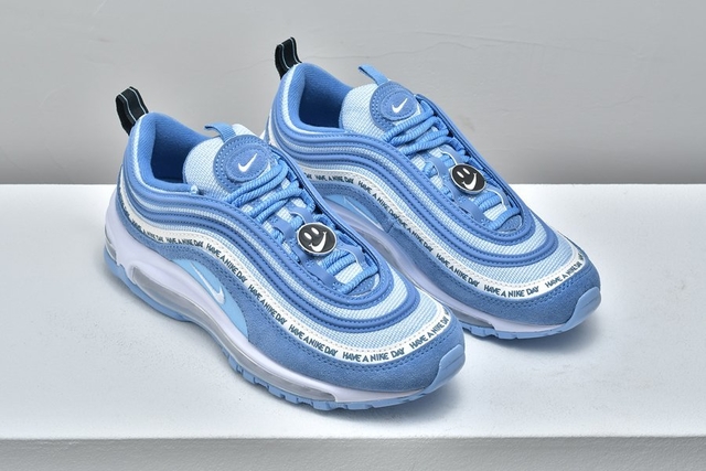 Air Max 97 - Branco com Azul