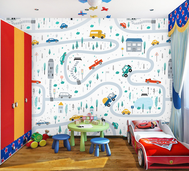 Papel de Parede para Quarto, Sala, Infantil