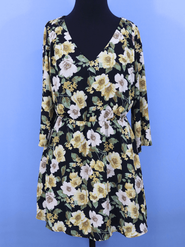 VESTIDO FOREVER 21 FLORAL