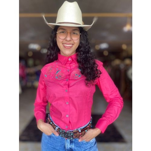Camisa rodeio feminina cheap